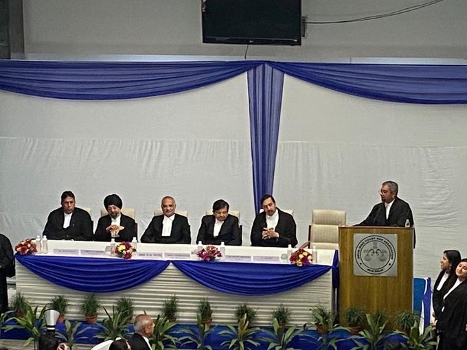 Delhi HC bids farewell to Justice S Muralidhar (Photo courtesy: Twitter | @indialegalmedia)