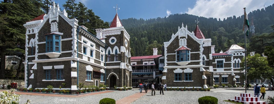 The Uttarakhand High Court building in Nainital