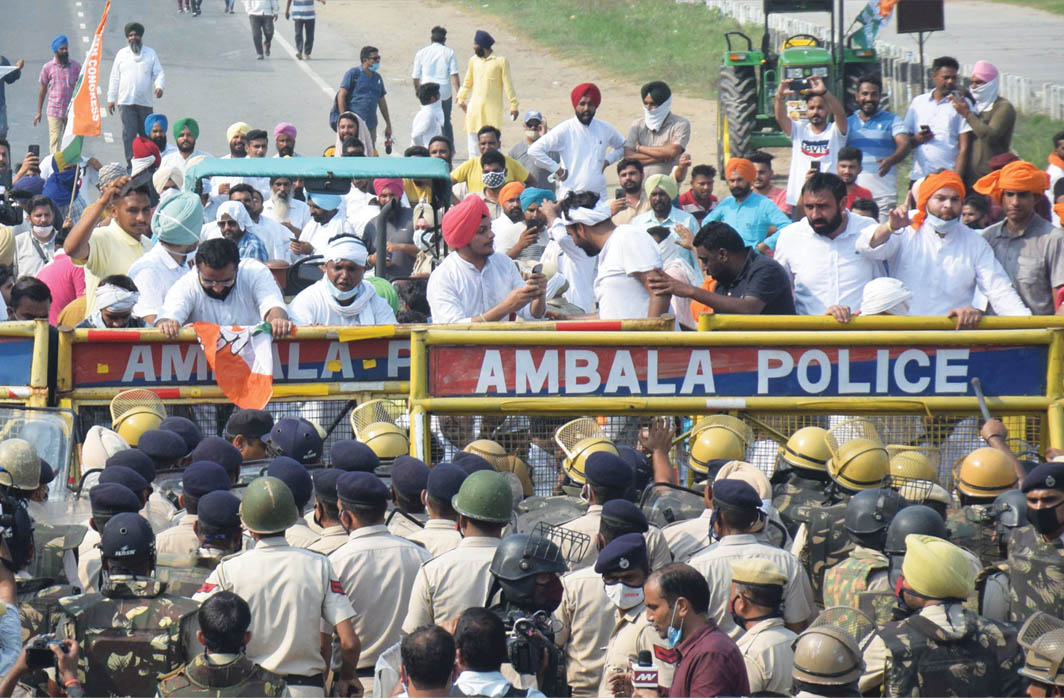 farmer and police