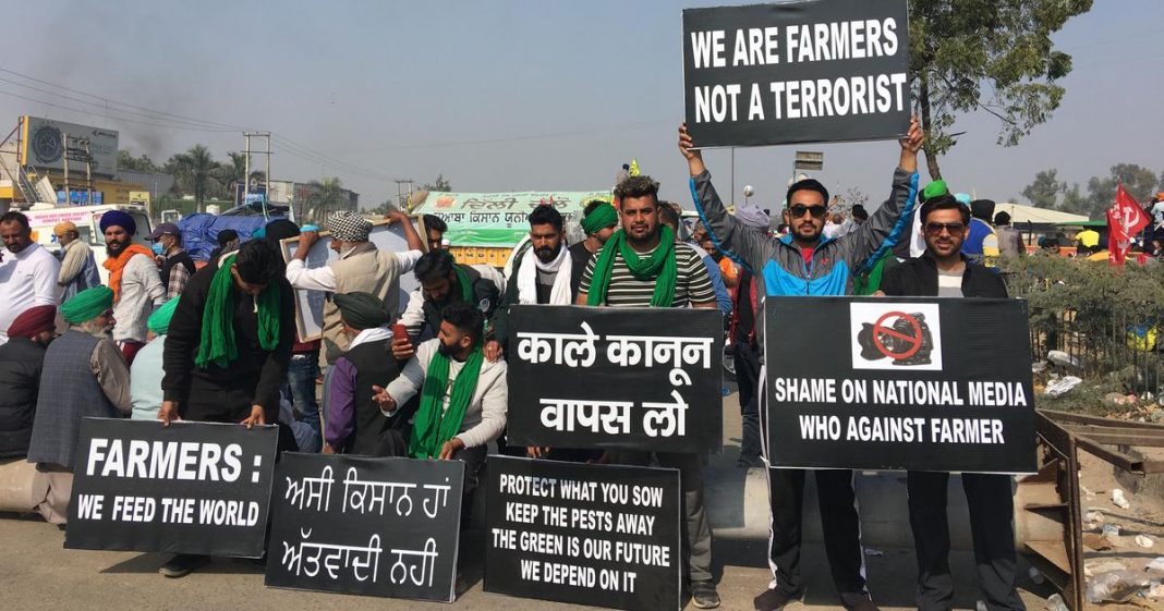 farmer protest