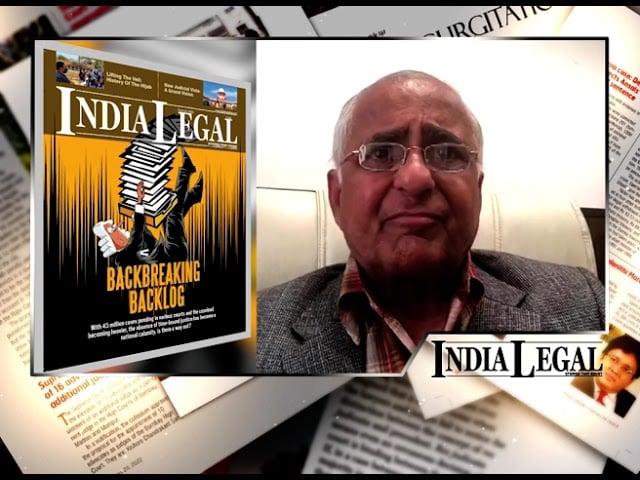 India Legal Editor Inderjit Badhwar on the pendency plaguing the Indian judicial system