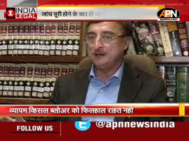 Video: SC on  Vyapam whistleblower Anand Rai,  Centre to SC on Delhi-Dehradun Economy Corridor