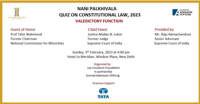 Nani Palkhivala Quiz