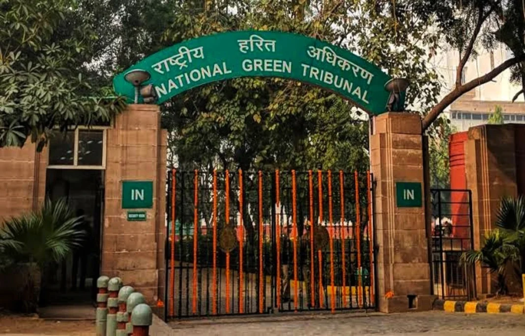 NGT took Suo Motu cognizance of the matter relating to indiscriminate cutting of green trees and plants on the land of the Reserve Forest